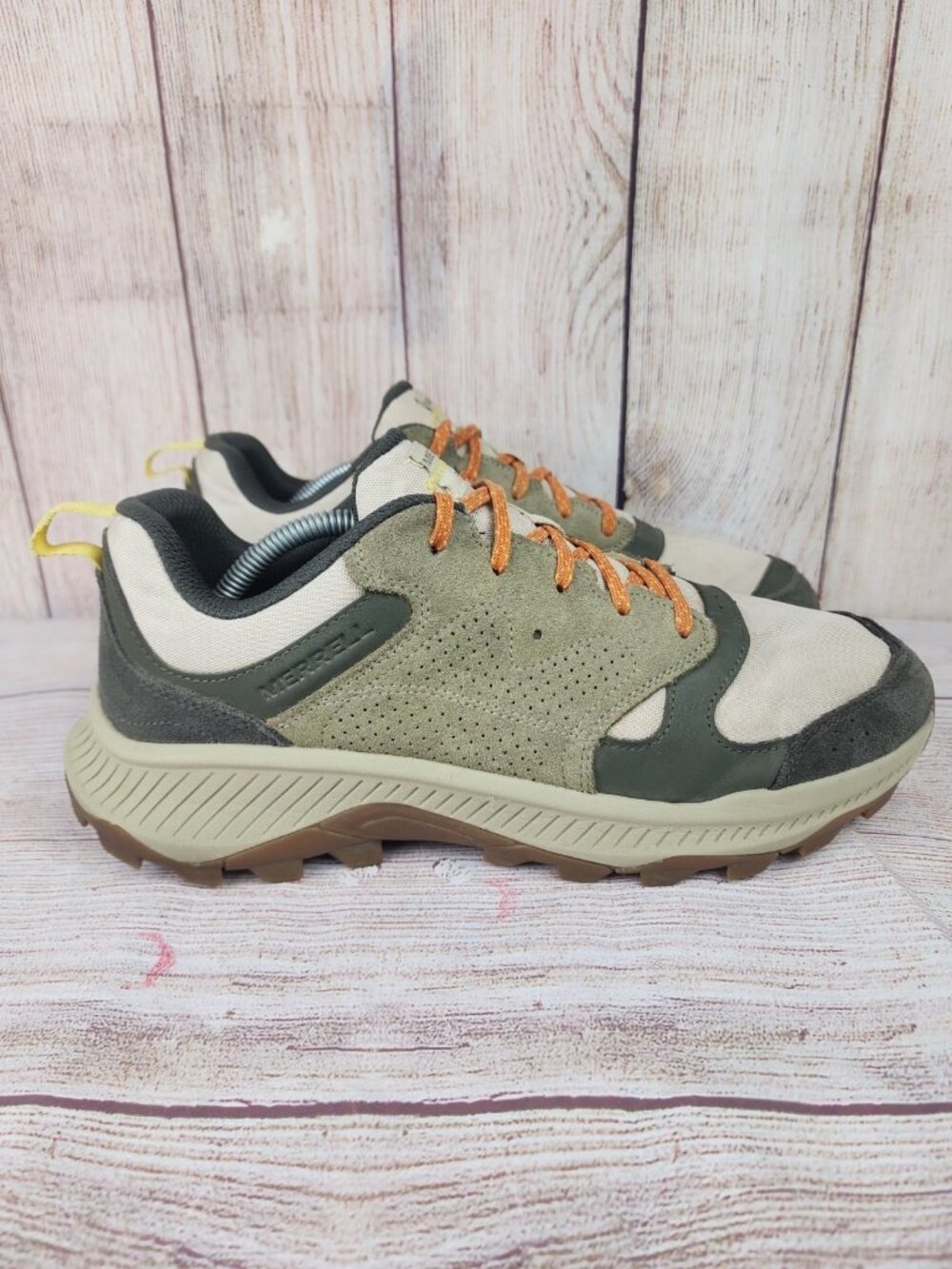 Merrell Tempo Sol Hiking Sneakers Mens Size 11 Trail Terrain Outdoor Low Shoes